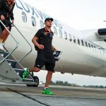 pisa catanzaro sbarco dal jet