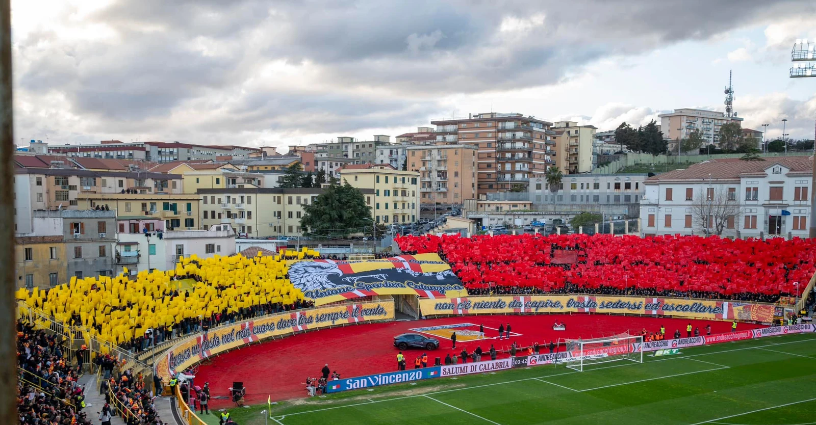 la calabria è giallorossa